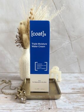 Coats UK Triple Moisture Water Cream Squalene Vitamin E New Skincare London